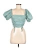 Missguided Teal Tube Top Size 6 - photo 1