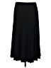 Chico's Solid Black Formal Skirt Size 1 (8/10) - photo 2
