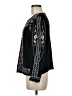 One September Black Long Sleeve Blouse Size M - photo 5