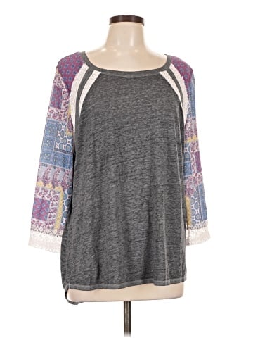 Cato 3/4 Sleeve T-Shirt (view 1)