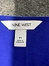 Nine West Blue Short Sleeve Blouse Size M - photo 7