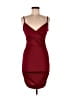 Shein Burgundy Cocktail Dress Size 6 - photo 1