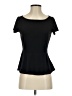 Worthington Black Short Sleeve Top Size S - photo 1