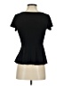 Worthington Black Short Sleeve Top Size S - photo 2