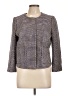 J.Crew Polka Dots Gold Silk Blazer Size 12 - photo 1