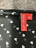 Assorted Brands 100% Polyester Polka Dots Black 3/4 Sleeve Blouse Size M - photo 7