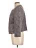 J.Crew Polka Dots Gold Silk Blazer Size 12 - photo 5