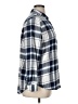 Gap 100% Cotton Plaid Blue Long Sleeve Button-Down Shirt Size XL - photo 4
