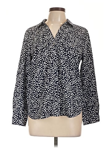 Adrienne Vittadini Long Sleeve Blouse (view 1)