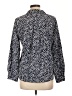 Adrienne Vittadini Polka Dots Black Long Sleeve Blouse Size L - photo 2