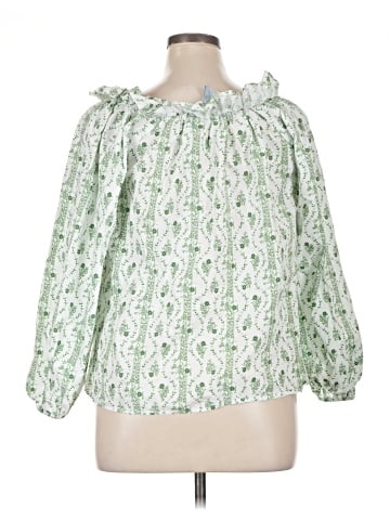Hill House 3/4 Sleeve Blouse (view 2)