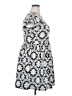 Xhilaration Print Gray Casual Dress Size XXL - photo 4