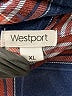 Westport Plaid Blue 3/4 Sleeve Button-Down Shirt Size XL - photo 7