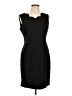 Talbots Solid Black Cocktail Dress Size 12 Petite - photo 1
