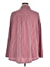 Blumin Stripes Burgundy Red Long Sleeve Button-Down Shirt Size 1X - photo 2