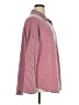 Blumin Stripes Burgundy Red Long Sleeve Button-Down Shirt Size 1X - photo 4