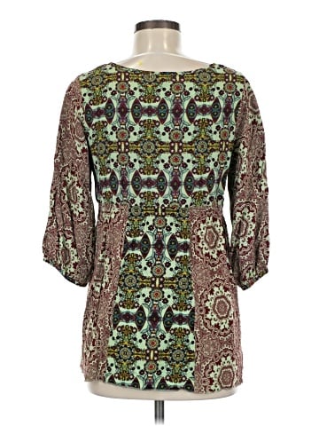 One World 3/4 Sleeve Blouse (view 2)