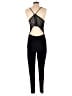 Assorted Brands Solid Black Jumpsuit Size L - photo 2