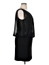 Scarlett 100% Polyester Solid Black Cocktail Dress Size 14 - photo 4
