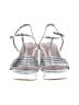 Bandolino Silver Sandals Size 10 - photo 2