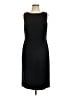 Anne Klein Solid Black Cocktail Dress Size 12 - photo 1
