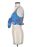 Maaji 100% Rayon Blue Sleeveless Blouse Size S - photo 5