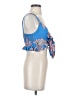 Maaji 100% Rayon Blue Sleeveless Blouse Size S - photo 4