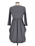 Colletta Solid Gray Casual Dress Size 6 - photo 2