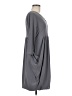 Colletta Solid Gray Casual Dress Size 6 - photo 4