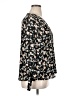 CeCe 100% Polyester Black 3/4 Sleeve Blouse Size XL - photo 4
