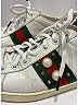 Gucci 100% Leather White Sneakers Size EU (IT) 38 1/2 / US 8 1/2 - photo 5