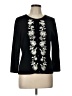 Garnet Hill 100% Wool Black Wool Cardigan Size L - photo 1