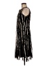 Sandra Darren 100% Polyester Graphic Black Cocktail Dress Size 6 - photo 5