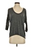 Alternative Apparel Gray 3/4 Sleeve T-Shirt Size S - photo 1