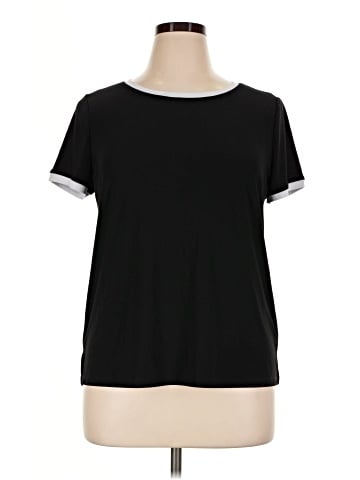 Anne Klein Short Sleeve Top (view 1)