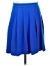 J.Crew 100% Polyester Solid Blue Formal Skirt Size 2 - photo 1
