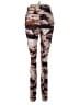 Avia Print Brown Active Pants Size M - photo 2