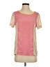 Gianni Bini 100% Polyester Color Block Pink Short Sleeve Top Size S - photo 1
