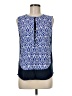 Collective Concepts 100% Polyester Blue Sleeveless Blouse Size M - photo 1