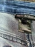 Slim-Sation by Multiples Stripes Blue Jeans Size 18 - photo 4