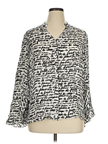 Chico's 3/4 Sleeve Blouse (view 1)