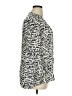 Chico's 100% Viscose Print Ivory Silver 3/4 Sleeve Blouse Size XL (3) - photo 4