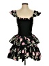 LoveShackFancy Black Cocktail Dress Size 2 - photo 1