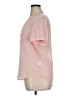 Liz Claiborne 100% Polyester Pink Short Sleeve Blouse Size XL - photo 5