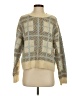 MNG Plaid Tan Pullover Sweater Size S - photo 1