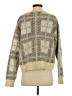 MNG Plaid Tan Pullover Sweater Size S - photo 2