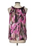 Cato 100% Polyester Pink Sleeveless Blouse Size L - photo 2