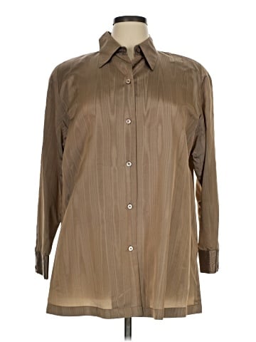 Linda Allard Ellen Tracy Long Sleeve Blouse (view 1)