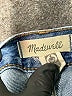 Madewell 100% Cotton Hearts Blue Jeans Size 32 waist (petite) - photo 3