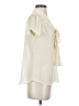 Delia's 100% Polyester Ivory Short Sleeve Blouse Size XS - photo 4